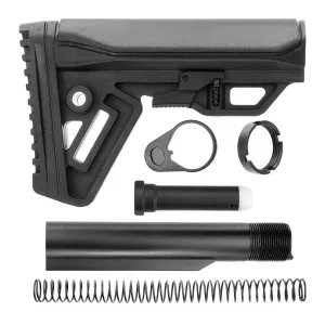 Trinity Force Cobra Mil Spec Stock & Buffer Kit - Black