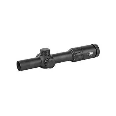 1-6x24mm FFP Illuminated Mil Scale 2 (Ms2) Reticle Black