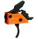 Mimtac Drastic AR-9 Drop-in Trigger Curved Orange/Black