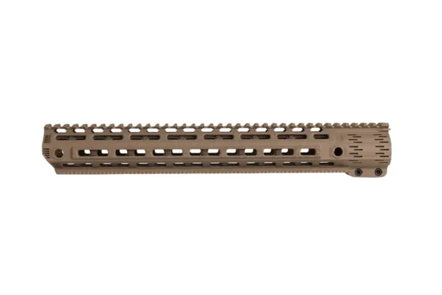 Mitchell Defense DualCool AR-15 Arca Handguard FDE 15 In