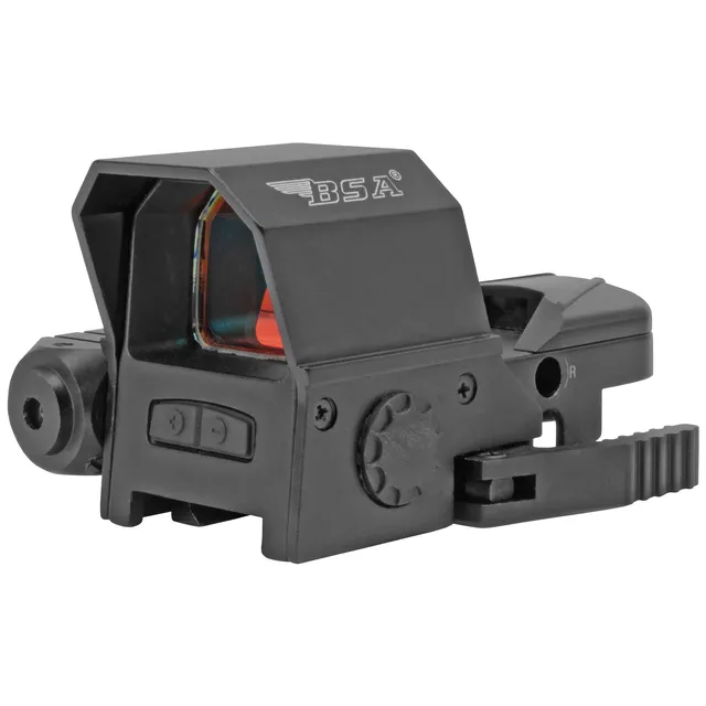 BSA 33x24mm RS-3324RL Red Dot Sight with Laser