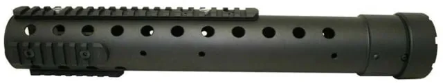 Precision Reflex Round Free Float Forearm Gen 3 14in Carbon Fiber Black