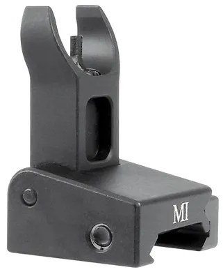 Midwest Industries Non-Locking Low Profile Flip Front Sight, Black - MI-LPFS