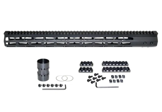 Presma AR-15 Super Light M-LOK Series Free Float Handguards 19in Black