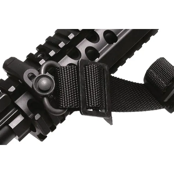 Wilson Combat 1.25" Quick Detach Heavy-Duty Sling Swivel, Black
