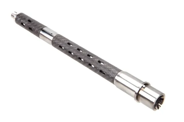 BSF Barrels .223 Wylde Carbine Gas 1/8 Twist - 12.5" Black/Gray Fluted