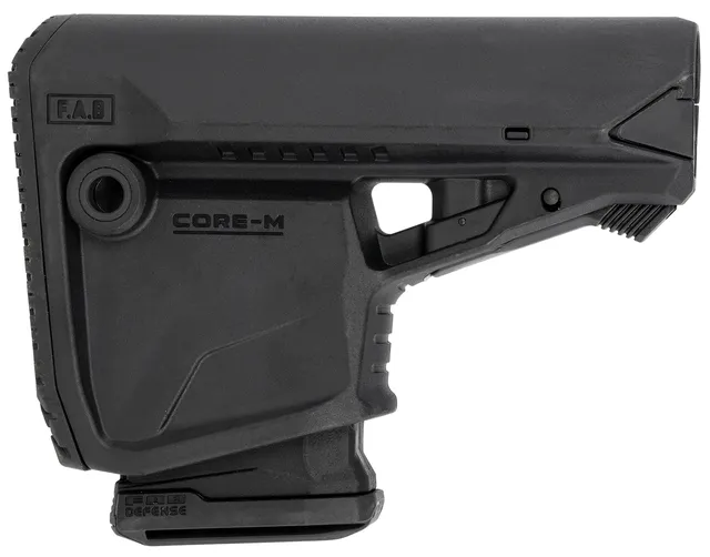 FAB Defense GL CORE MAG M4 Buttstock w/ Built-in Mag Carrier, Black