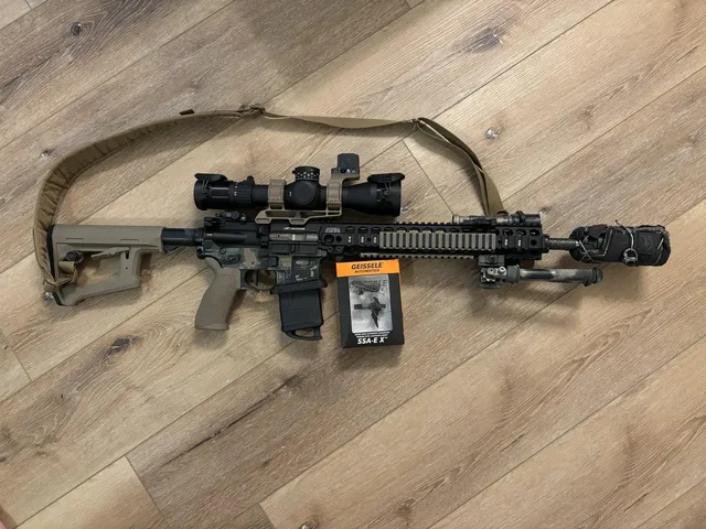 LMT MRP-L 16-inch Proof PXT Marksman Rifle on a Radian A-DAC Lower