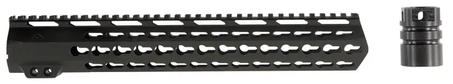 Aim Sports KeyMod 13.5" .308 AR/M4 High Profile Free Float Handguard, Black