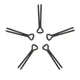 Obsidian Arms AR-15 Firing Pin Retaining Pin 5 count Black