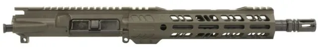 Grid Defense Complete Upper Receiver .300 Blackout 10.5 inch Pistol Length 4150 Steel Light HBAR Barrel 1-8 Twist 10.5 inch Hand Guard A2 Flash Hider