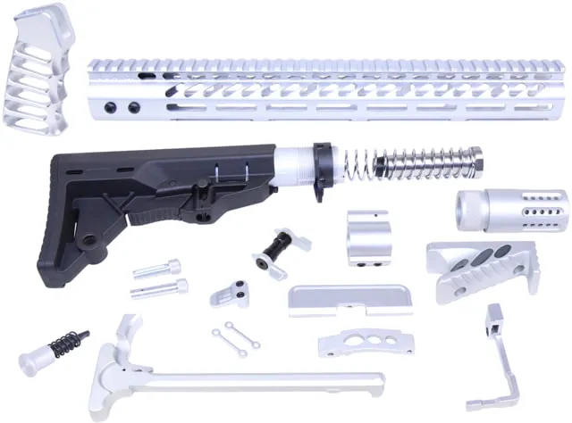 Guntec USA AR-15 Ultimate Rifle Kit Anodized Clear