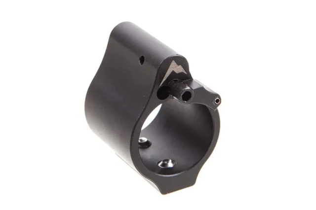 Rainier Arms Adjustable Gas Block Solid Bleed Off -.800 Black
