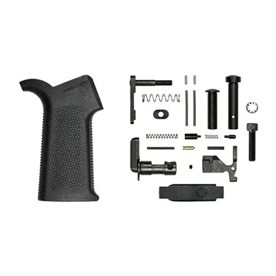 Fire Control Group Lower Parts Kit W/MOE SL Grip, No FCG For AR-15 Black