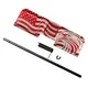 Tiger Rock AR-300 Patriotic Engraving w/ 300 ACC Blackout Ejection Port Cover Red Small