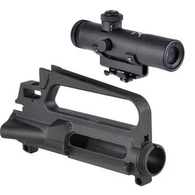 Carry Handle Colt 4x21mm Scope W/Free Brn AR-15 Stripped Upper