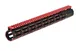 UTG Pro M-LOK AR15 15in Super Slim Rail Black/Red