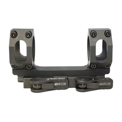 Recon-S No Offset Scope Mount - 34mm 40 MOA Scope Mount, Black