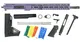 Ghost Firearms Upper Receiver Rifle Lower Parts Kit .300 Blackout 16in Pistol Light HBAR Barrel 1-8 Twist 14in M-LOK Free Float Hand Guard A2 Muzzle