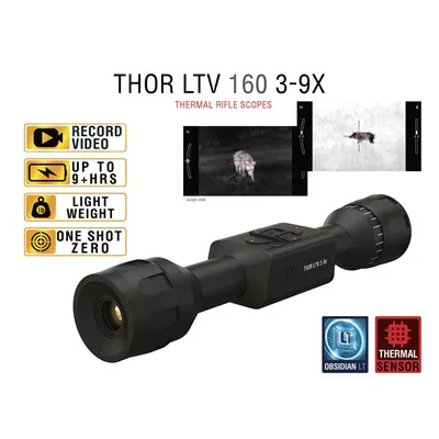 3-9x Thor-LTV 320x240 Thermal Scope W/Free Power Weapon Kit