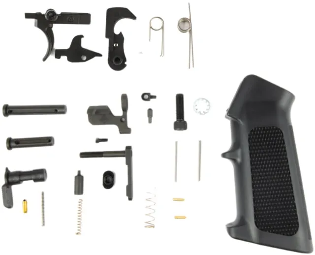 APF Armory AR-15 Complete Lower Parts Kit Black