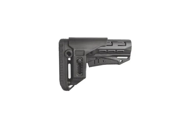 DLG Tactical TBS Compact Buttstock w/ Mil Spec CCP Black