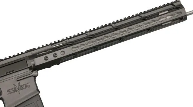V Seven Harbinger 308 Complete Upper 1-10 twist 5/8x24 Thread Ultralight 18in Black 18HAR 308 FLT-UR