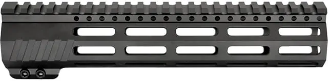 JE Machine Tech AR-15 Ultralightweight Minimalist Full Top Rail 10 in No Anti Rotation Tabs Black