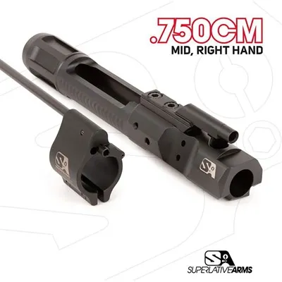 Block DI Builders Kit With Clamp On .750" Gas Black Midlength RH