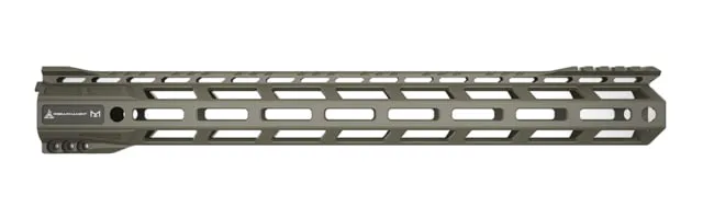 RISE Armament RA-905 Handguard M-LOK AR-15 7.5in 6061-T6 Billet Aluminum Cerakote Foliage Green