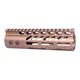 Guntec USA Ultra Lightweight Thin M-LOK System Free Floating Handguard w/Monolithic Top Rail 7in Bronze