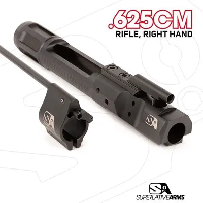 Block DI Builders Kit With Clamp On .625" Gas Black Rifle RH