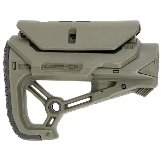 FAB Defense F.A.B. GL-CORE CP Buttstock for AR-15/M4, Olive Drab Green