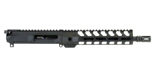 PSA Gen4 10.5" 9mm 1/10 Nitride 9" Lightweight M-lok Railed Upper - With BCG & CH
