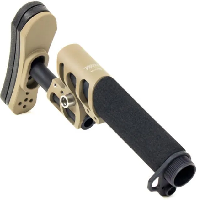 Odin Works Stock Zulu 2.0 W/padded Buffer Tube FDE For AR-15