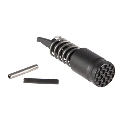 AR-15 Low Drag Forward Assist Dimpled Steel Black
