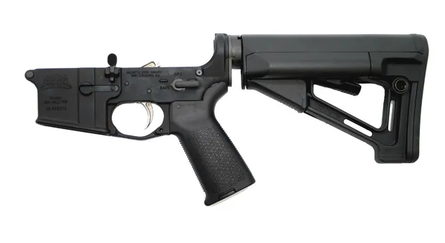 PSA 224 Valkyrie MOE STR Lower Receiver With Nickel Boron Two Stage Trigger, Black