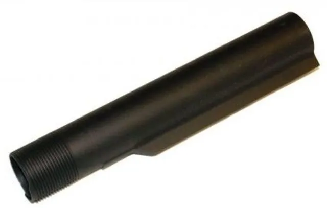 Guntec USA AR-15 Mil-Spec Buffer Tube No End Plate or Castle Nut Black
