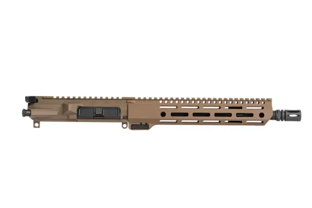 Mitchell Defense DOC 11.5in 5.56 NATO Upper Receiver Cold Hammer Forged Chrome-Lined Barrel Flat Dark Earth Finish M-LOK Free-Float Handguard