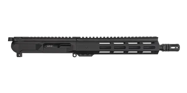 PSA Gen4 10.5" 9mm 1/10 Nitride 9" Lightweight Hex M-lok Railed Upper W/BCG & CH