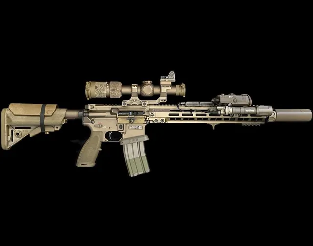 Geissele DDC 14.5-inch Suppressed Coyote Build