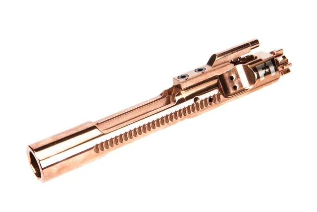 F-1 Firearms 5.56 DuraBolt full auto bolt carrier groups Rose Gold (TiCrN)