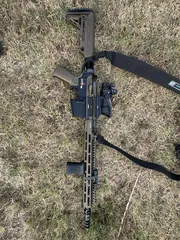 BCM Dark Bronze 14.5-inch on a Spikes Lower