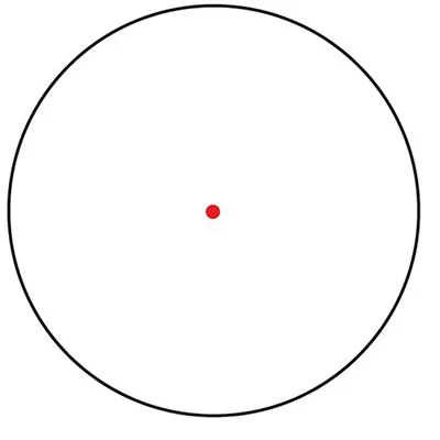 Reflex Blem MRO 1x25mm 2.0 MOA Red Dot No Mount Black