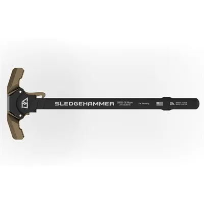 AR-15 Sledgehammer Ambi Charging Handle FDE