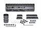 Presma AR-15 Super Light M-LOK Series Free Float Handguards 7in Black