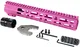 AT3 Tactical SPEAR M-LOK AR-15 Free Float Handguard 12in Length Pink