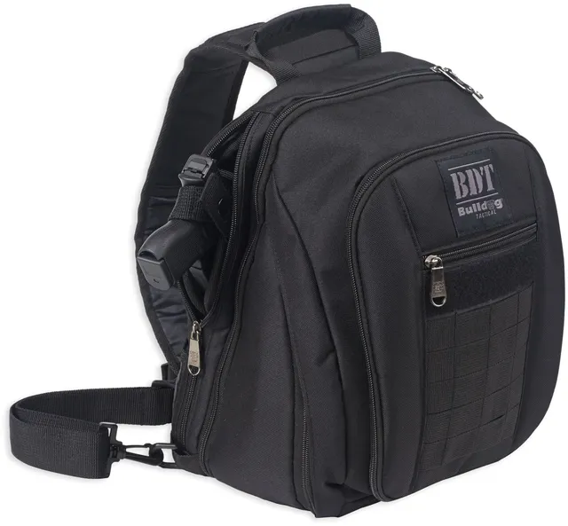 Bulldog Cases BDT Tactical Concealed Carry Sling Pack, Small, Black