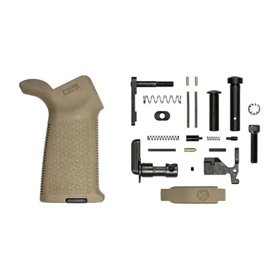 Fire Control Group AR-15 MOE Lower Parts Kit Minus FCG - FDE