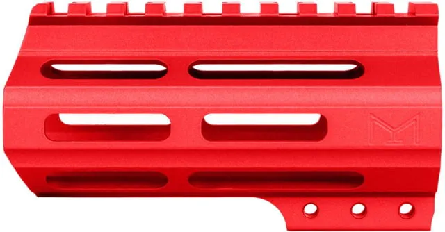 ABC RIFLE COMPANY Custom Slim AR-15 M-LOK Handguard 4.5in Red